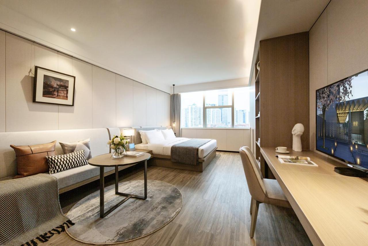 Cm Serviced Apartment Shenzhen Dongmen מראה חיצוני תמונה