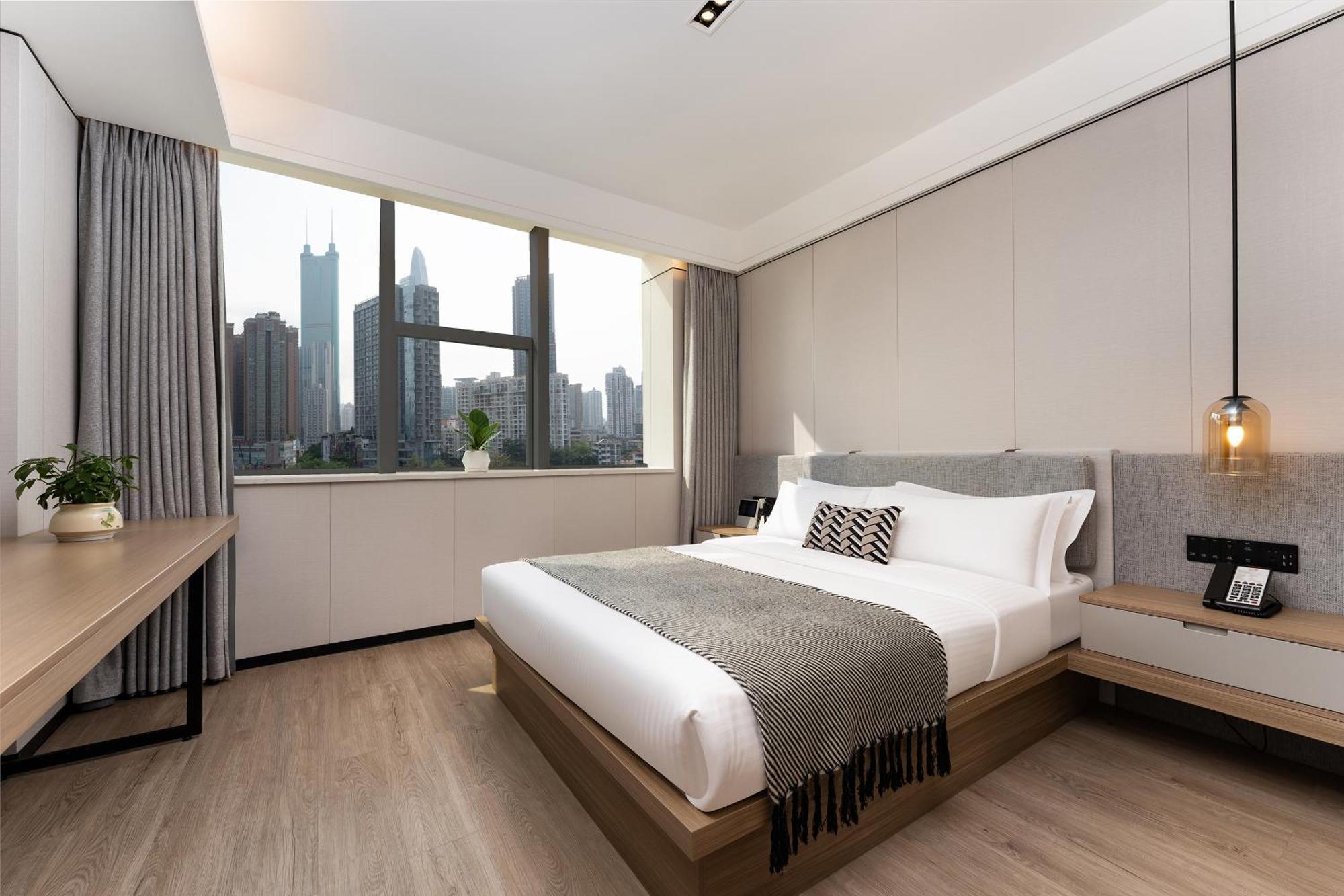 Cm Serviced Apartment Shenzhen Dongmen מראה חיצוני תמונה
